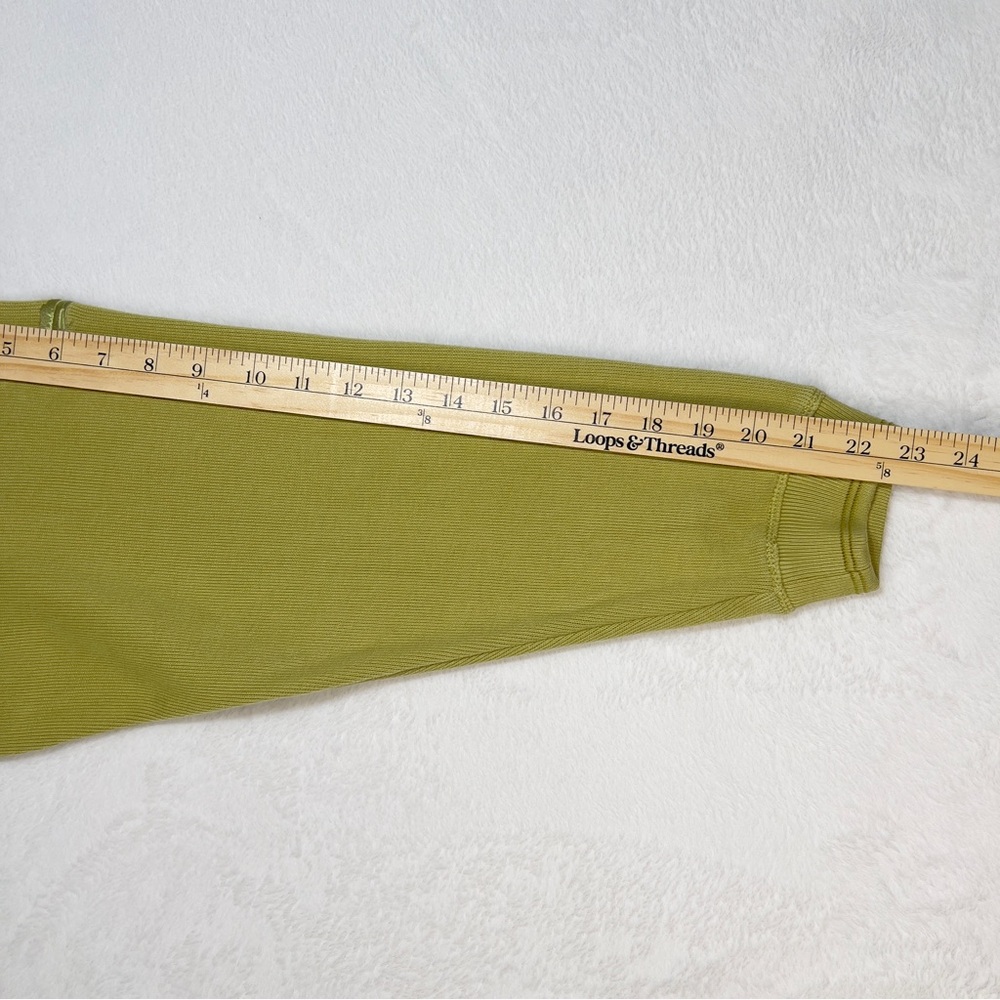 Tommy Bahama Sweater Quarter Zip Mens Medium Long Sleeve with Marlin emb Olive - Picture 11 of 16